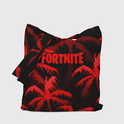 Сумка-шопер Fortnite tropic red, цвет: 3D-принт