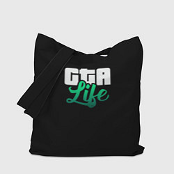 Сумка-шоппер GTA life logo