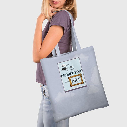 Сумка-шоппер Taylor Swift productive / 3D-принт – фото 3