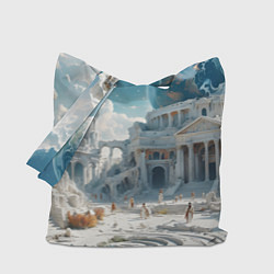 Сумка-шопер Фантастическая античность, цвет: 3D-принт