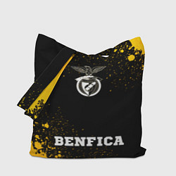 Сумка-шопер Benfica - gold gradient по-центру, цвет: 3D-принт