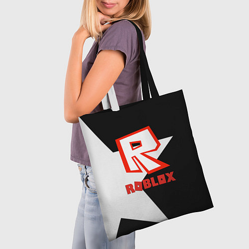 Сумка-шоппер Roblox star / 3D-принт – фото 3
