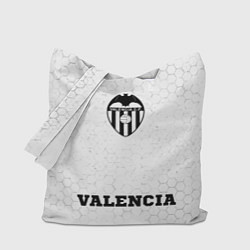 Сумка-шопер Valencia sport на светлом фоне по-центру, цвет: 3D-принт