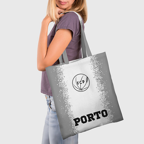 Сумка-шоппер Porto sport на светлом фоне по-центру / 3D-принт – фото 3