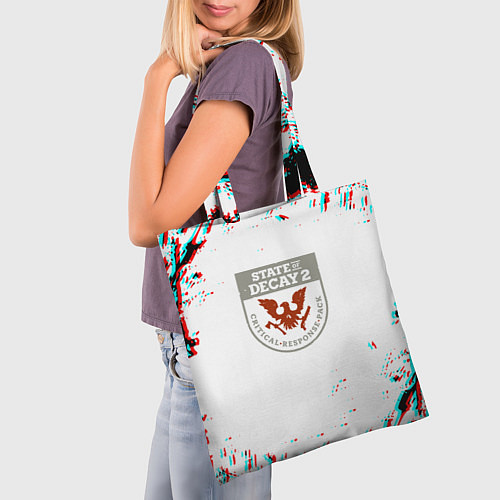 Сумка-шоппер State of decay краски / 3D-принт – фото 3