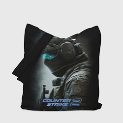 Сумка-шоппер Counter strike 2 спецназ