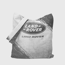 Сумка-шопер Land Rover - white gradient, цвет: 3D-принт