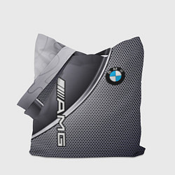 Сумка-шопер BMW metalic auto metal, цвет: 3D-принт