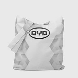 Сумка-шопер BYD white poly, цвет: 3D-принт