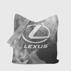 Сумка-шопер Lexus - grey gradient, цвет: 3D-принт