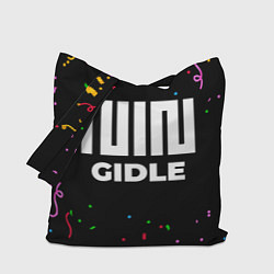 Сумка-шопер Gidle конфети, цвет: 3D-принт