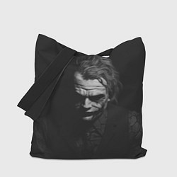 Сумка-шопер Хит Леджер - Джокер, цвет: 3D-принт