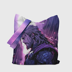 Сумка-шопер Thor - Neon rain, цвет: 3D-принт
