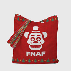 Сумка-шопер FNAF new year, цвет: 3D-принт