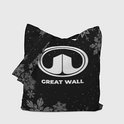 Сумка-шопер Снежный Great Wall, цвет: 3D-принт