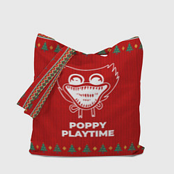 Сумка-шопер Poppy Playtime new year, цвет: 3D-принт