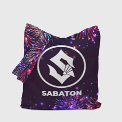 Сумка-шопер Праздничный Sabaton, цвет: 3D-принт