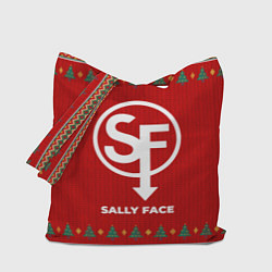 Сумка-шопер Sally Face new year, цвет: 3D-принт