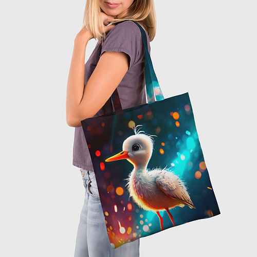 Сумка-шоппер Аистенок / 3D-принт – фото 3