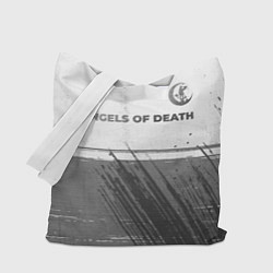 Сумка-шоппер Angels of Death - white gradient посередине