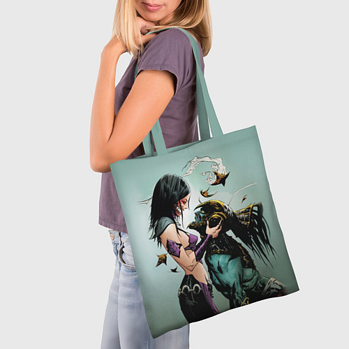 Сумка-шоппер Mileena & Kotal Kahn - Mortal Kombat / 3D-принт – фото 3