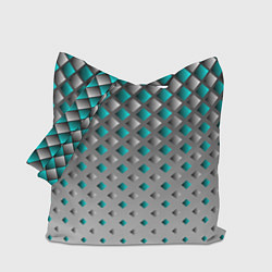 Сумка-шопер Фигурный каскад, цвет: 3D-принт