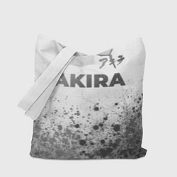 Сумка-шопер Akira - white gradient посередине, цвет: 3D-принт