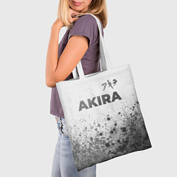 Сумка-шопер Akira - white gradient посередине, цвет: 3D-принт — фото 2