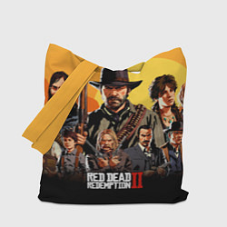 Сумка-шопер Red Dead Redemption 2, цвет: 3D-принт