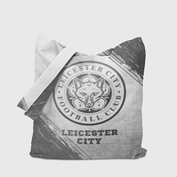 Сумка-шопер Leicester City - white gradient, цвет: 3D-принт