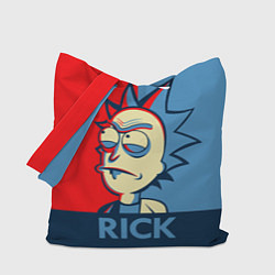 Сумка-шопер Rick pop art, цвет: 3D-принт