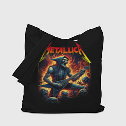 Сумка-шопер Metallica - James Alan Hatfield, цвет: 3D-принт