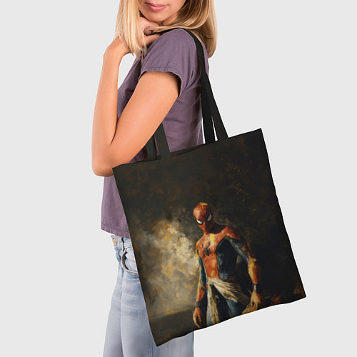 Сумка-шоппер Spider man poster / 3D-принт – фото 3