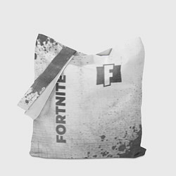 Сумка-шопер Fortnite - white gradient вертикально, цвет: 3D-принт