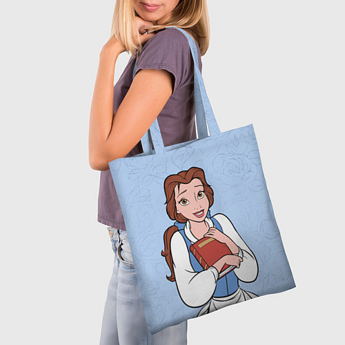 Сумка-шоппер Beautiful Belle - big pictures / 3D-принт – фото 3