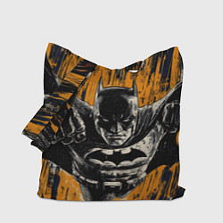 Сумка-шопер Бэтмен супергерой, цвет: 3D-принт