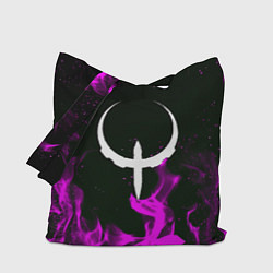 Сумка-шоппер Quake fire neon