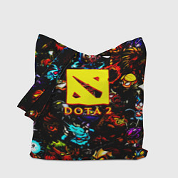 Сумка-шоппер Dota2 персонажи