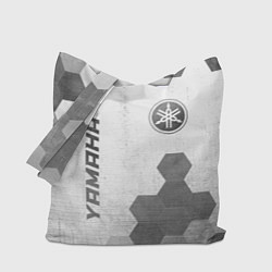 Сумка-шопер Yamaha - white gradient вертикально, цвет: 3D-принт