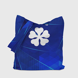Сумка-шопер Black Clover blue poly, цвет: 3D-принт