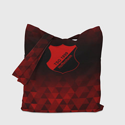 Сумка-шопер Hoffenheim red poly, цвет: 3D-принт