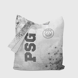 Сумка-шопер PSG - white gradient вертикально, цвет: 3D-принт