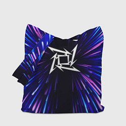 Сумка-шопер Metallica neon energy, цвет: 3D-принт