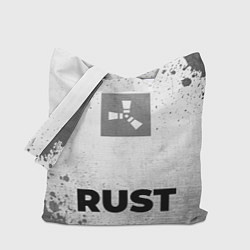 Сумка-шопер Rust - white gradient по-центру, цвет: 3D-принт
