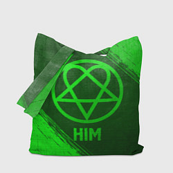 Сумка-шоппер HIM - green gradient