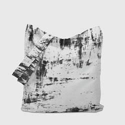 Сумка-шопер Color black and white, цвет: 3D-принт