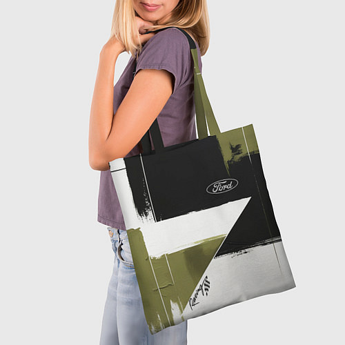 Сумка-шоппер Ford эмблема / 3D-принт – фото 3
