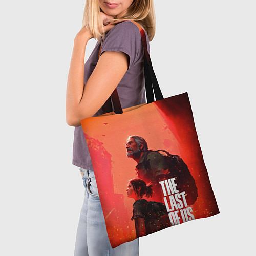 Сумка-шоппер The last of us Joel Ellie / 3D-принт – фото 3