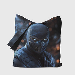 Сумка-шопер Mortal Kombat Noob Saibot, цвет: 3D-принт