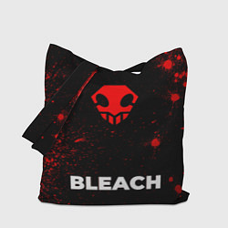Сумка-шопер Bleach - red gradient по-центру, цвет: 3D-принт